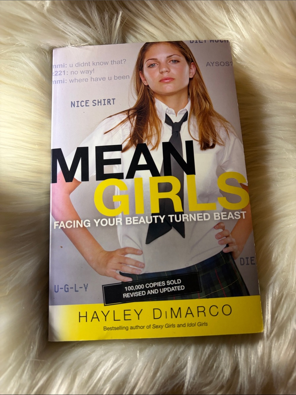 📚 3 for $15 📚 Mean Girls by Hayley DiMarco – Yellow & Black Cover